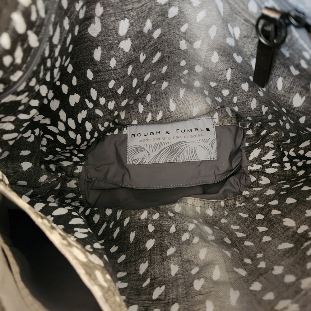 Rough and Tumble VVGUC Medium Open Pocket Hobo windso/Redwood - Picture 3 of 13